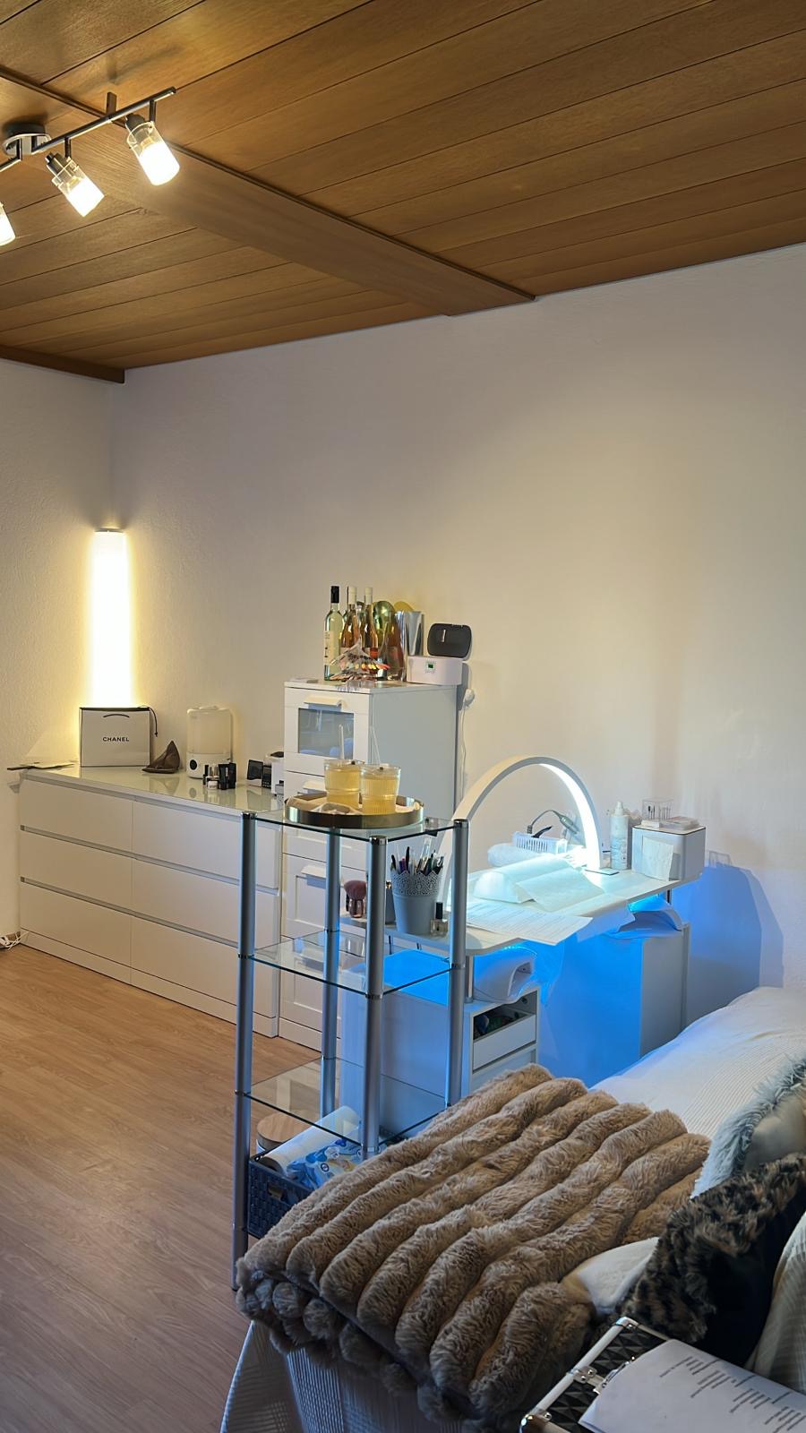 Der Behandlungsplatz im ELounge Beauty in Inzing.